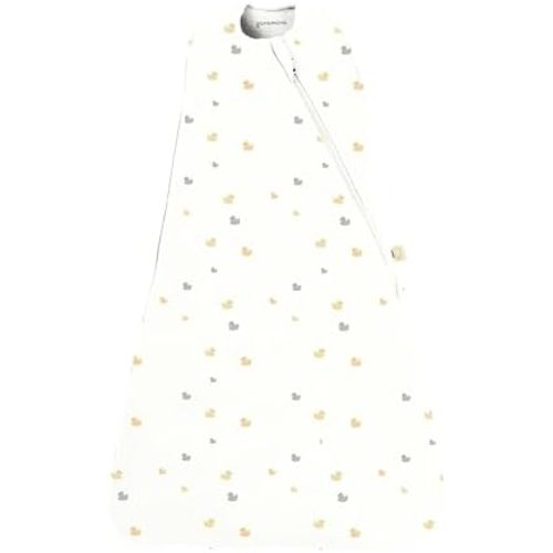 GUNAMUNA Unisex Baby Swaddle Sleep Sack, Easy Diaper Changes, 0.5 TOG, Infants and Toddlers 0-3 Months