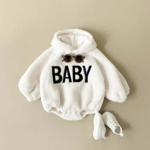 Soft Fleece Hooded Onesie