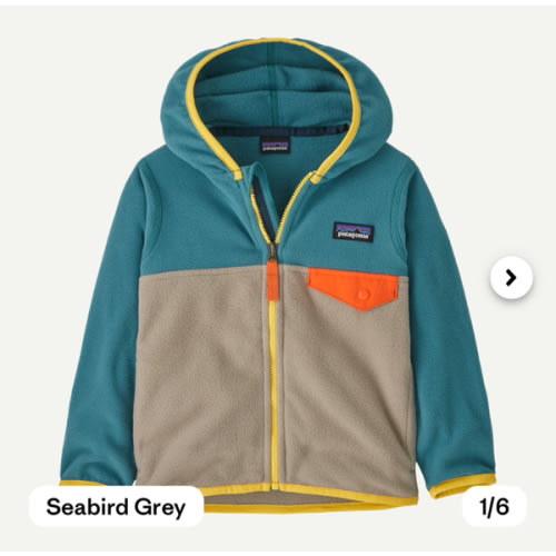 Patagonia Baby Micro D® Snap-T® Fleece Jacket