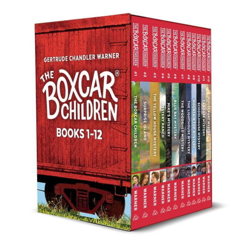 The Boxcar Children Bookshelf (Books #1-12) [With Activity Poster and Bookmark] (Paperback)