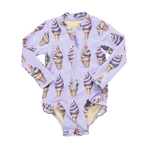 Baby Girls Arden Suit - Lavender Soft Serve – Pink Chicken