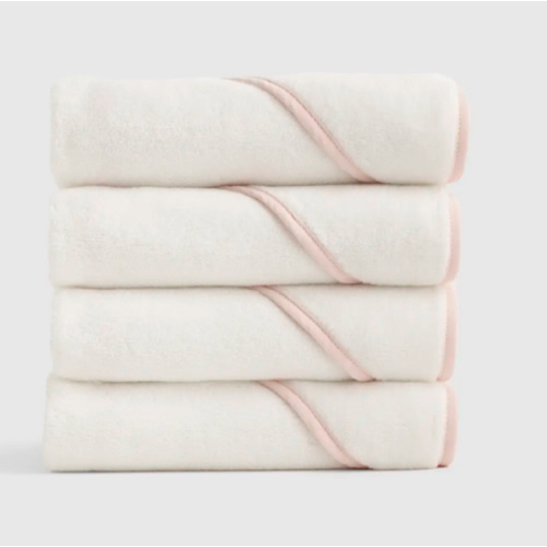 Organic Turkish Cotton Baby Hooded Towel Set 4-Pack