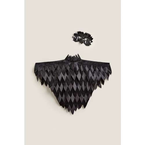 KIDS’ HALLOWEEN CROW CAPE