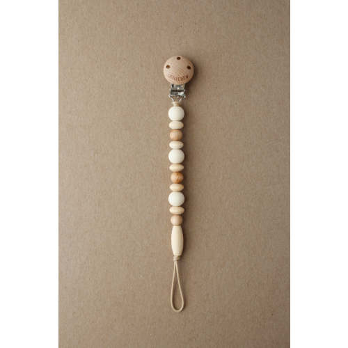 Pacifier Clip - Omar | Cream
– littleCHEW