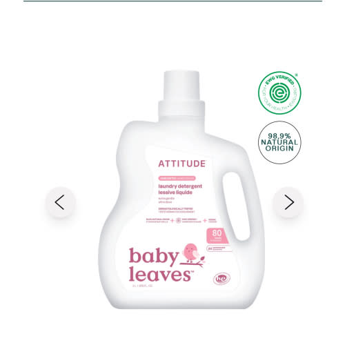 Baby Laundry Detergent (80 loads)