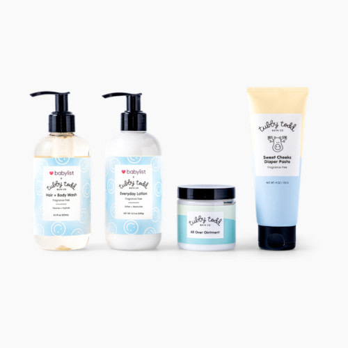 Tubby Todd Tubby Todd x Babylist Baby’s Skincare Essentials Gift Set - Fragrance Free
