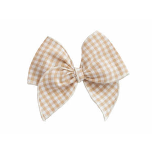 Natural Gingham – Holy City Bow Co.