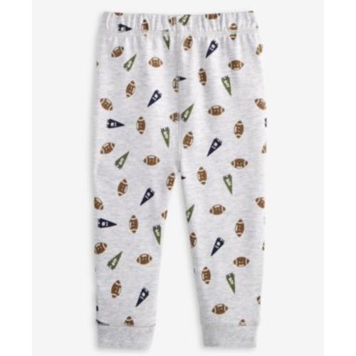 Baby Boys Football-Print Jogger Pants, Exclusively at Macy's