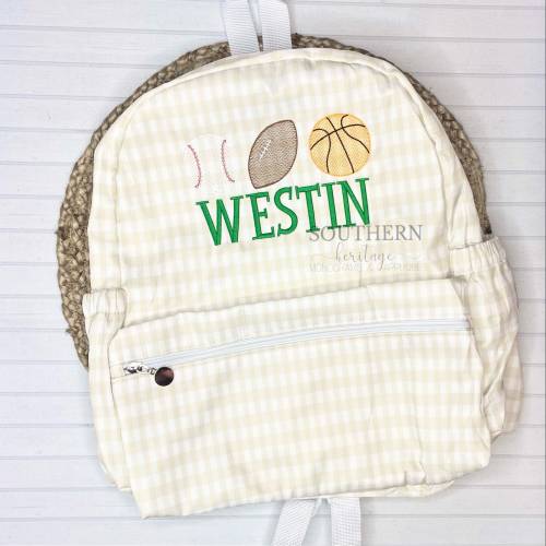 Full Size Toddler Nylon Backpack or Lunchbag