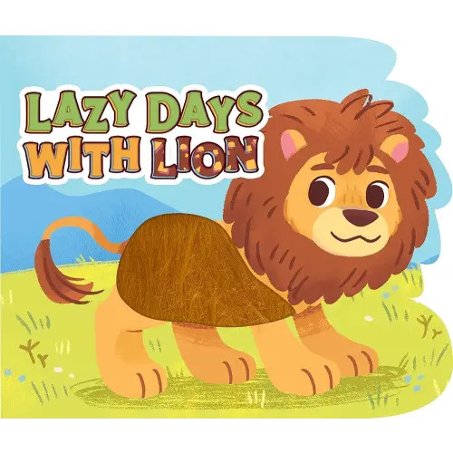 Little Hippo Books Lazy Days with Lion I Children's Books Ages 1-3 | Touch and Feel Books for Toddlers 1-3 & Baby Books | Best Kid's Books and Baby Books | Children's Books and Sensory Books