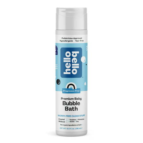 Hello Bello Premium Baby Bubble Bath I Tear Free and Ultra Mild Bubble Bath for Babies and Kids with Aloe Vera, Calendula and Avocado Extract I Fragrance Free I 10 Fl Oz