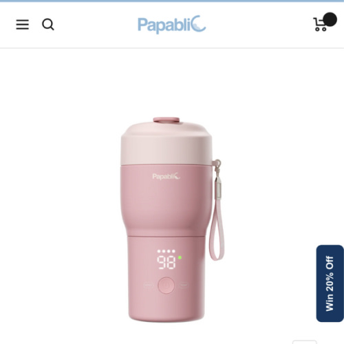 Papablic Portable Bottle Warmer & Sterilizer Pro