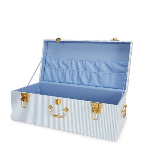 Edgehill Collection Medium Striped Keepsake Trunk
