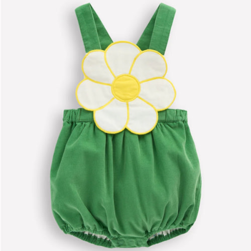 Novelty Bubble Romper-Sapling Green | Boden USA