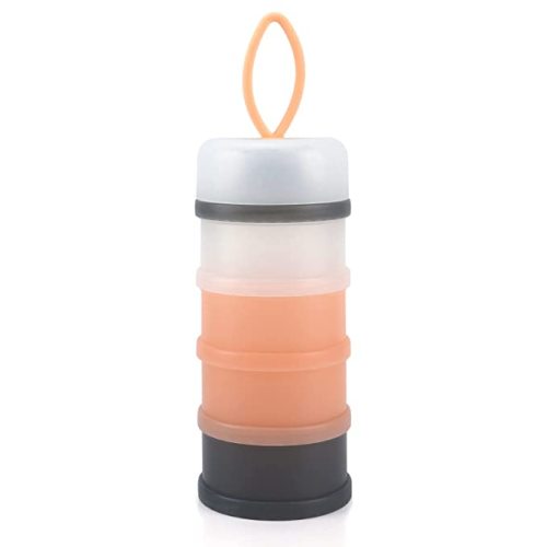 Accmor Baby Formula Dispenser On The Go, Stackable Formula Dispenser Formula Container to Go, Non-Spill Portable Milk Powder Kids Snack Storage Container, BPA Free