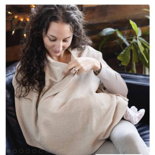Cozy Canopy™ Natural Nursing Cover for Baby | Burt's Bees Baby®