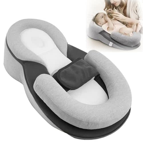 Baby Feeding Support,Baby Breastfeeding Nursing, Bottle Feeding, Tummy Time,Adjustable Slope Cushion