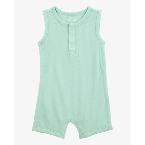 Baby PurelySoft Ribbed Romper - Mint - Carter's | Carter's