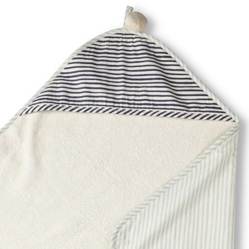 Striped Hooded Towel