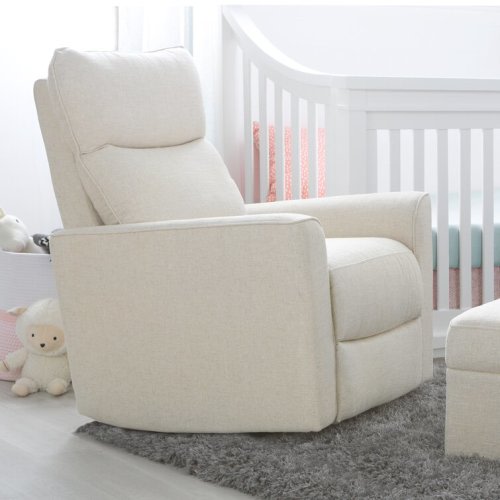 Soho Upholstered Swivel Glider