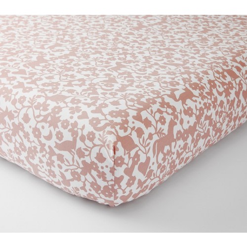Julia Berolzheimer Ditsy Floral Organic Crib Fitted Sheet