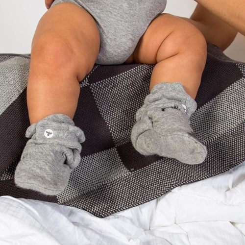 Burt's Bees Baby Newborn Essentials Unisex Organic Cotton Booties