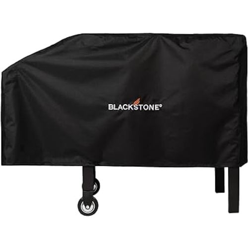 Blackstone 1529 Griddle Cover for 28" Griddle with Single Shelf Without Hood, Water Resistant, Weather Resistant Heavy Duty 600D Polyester Outdoor BBQ Grilling Cover, Black