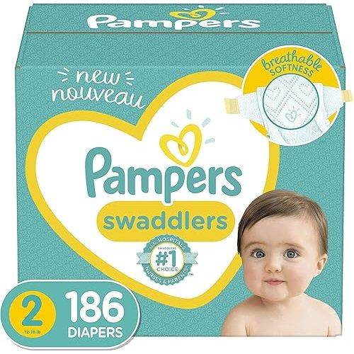 Pampers - Size 2 Swaddler Diapers