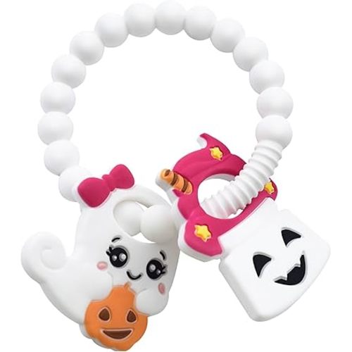 Ghost Teether and Cute Ghouls Ring Teether Halloween Activities for Toddlers, Preschoolers & Older Kids