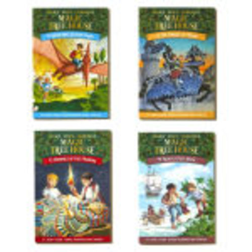 Magic Tree House Books 1-4 Boxed Set by Mary Pope Osborne, Sal Murdocca, Paperback | Barnes & Noble®