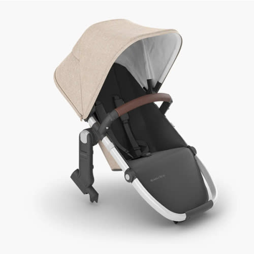 Rumbleseat V2+ Declan - Oat Mélange | Silver Frame | Chestnut Leather - Declan - UPPAbaby