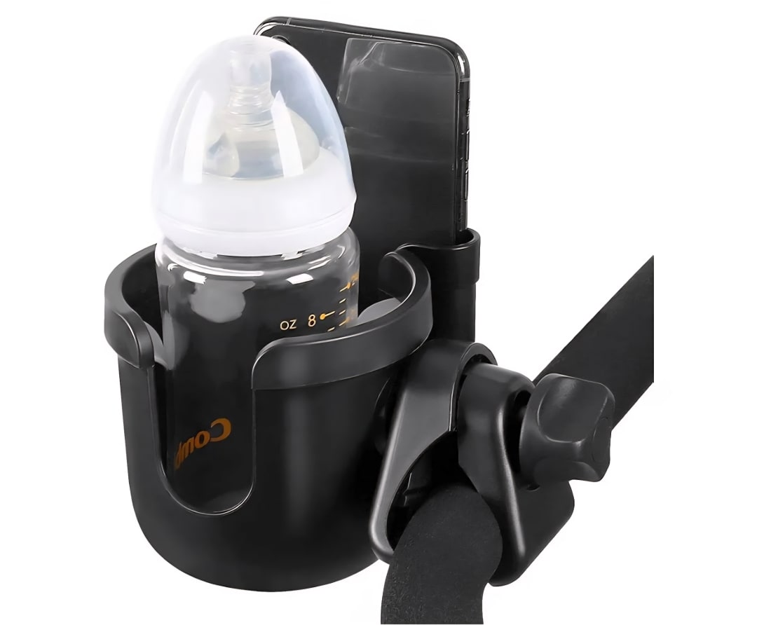 Stroller Cup Holder with Phone Holder