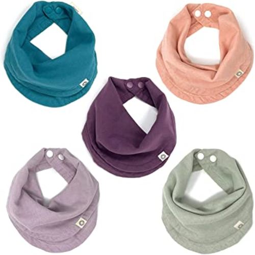 Kishu Baby Indi GOTS Organic Infinity Scarf Bib Set