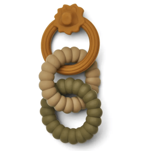 >Gilbert Silicone Teething Rings