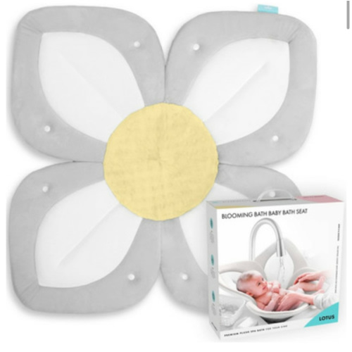 Buy Blooming Bath Lotus Grey Yellow Baby Bath at Well.ca | Free Shipping $35+ in Canada