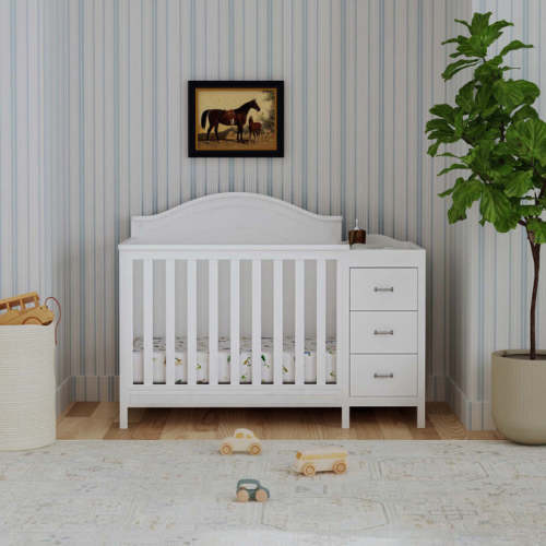 DaVinci Charlie 4-in-1 Convertible Mini Crib & Changer – DaVinci Baby