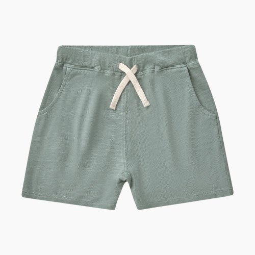 Rylee + Cru Sam Short - Aqua, 3-6 M