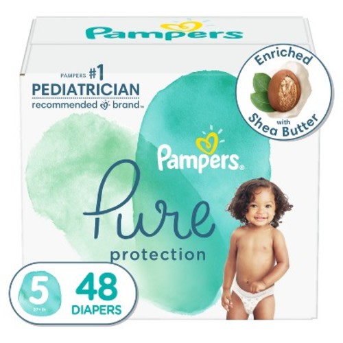 Pampers Pure Protection Diapers - (Select Size and Count), Size: 5