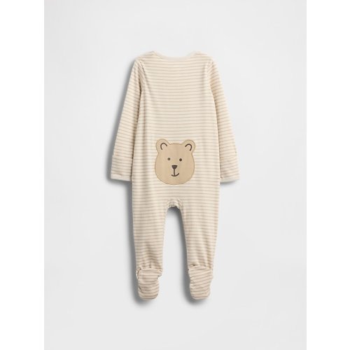 Baby First Favorites Organic Cotton Brannan Bear One-Piece