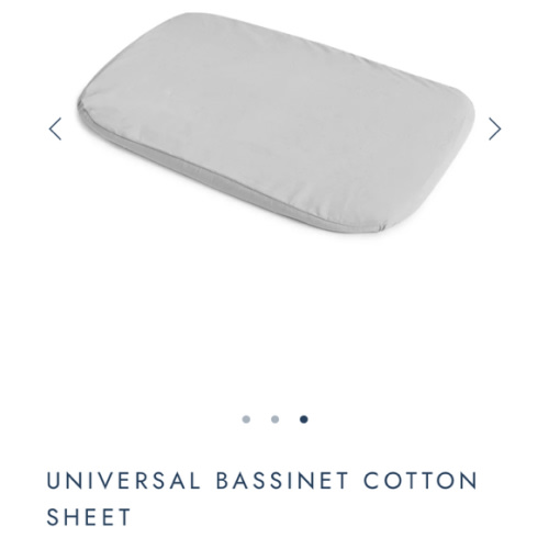 Universal Bassinet Cotton Sheet