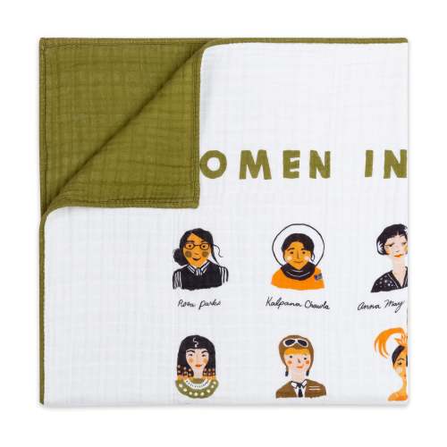 Quilt in 3-Layer GOTS Certified Organic Muslin Cotton