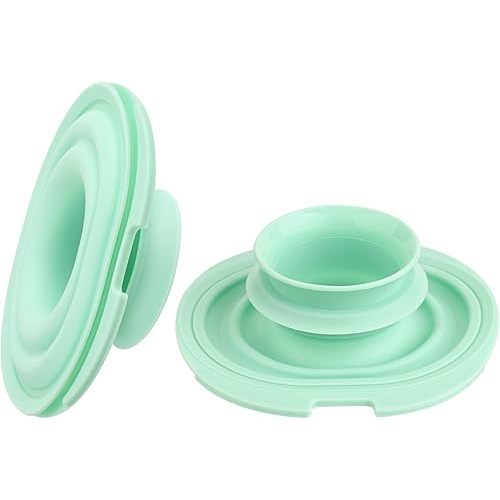 Breast Pump Diaphragm Compatible with Wi llow Go - 2 Pack Food-Grade Silicone Diaphragms Spare Replacement Parts Compatible with Wi llow Go Wearable Double Electric Hands Free Breast Pump