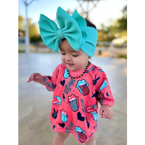 SIGNATURE BOWS • Stand-Up Headwraps and Bows | Permanently Sewn & Pull-Proof | Big Bow Headbands | Soft and Stretchy | Big Bow Headwraps