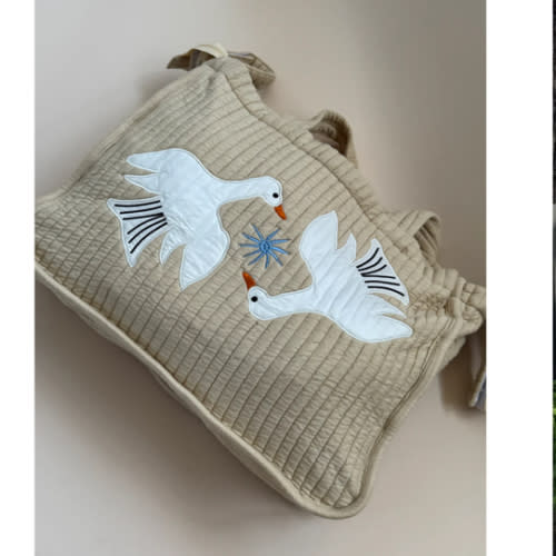 *pre-order* The By Billie baby bag - cream