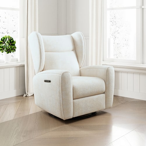 Cloud Glider Recliner in Ivory | www.babywarehouse.ca