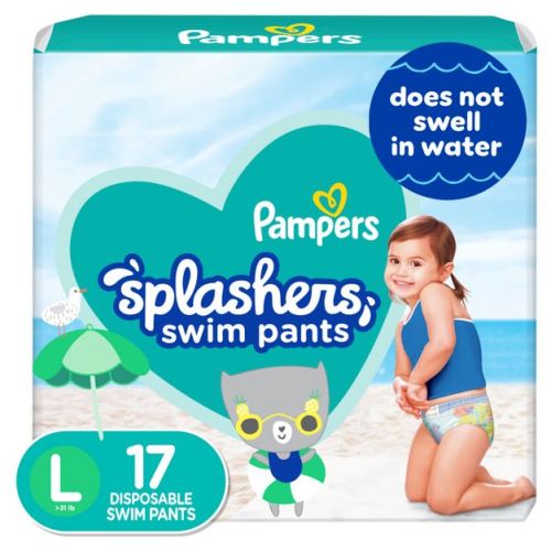 Pampers Splashers Disposable Swim Pants Jumbo Pack - M - 18ct
