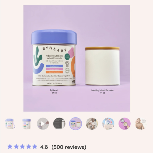 Whole Nutrition Infant Formula