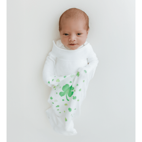 Lucky Shamrock Swaddelini - Small (6-12 pounds)