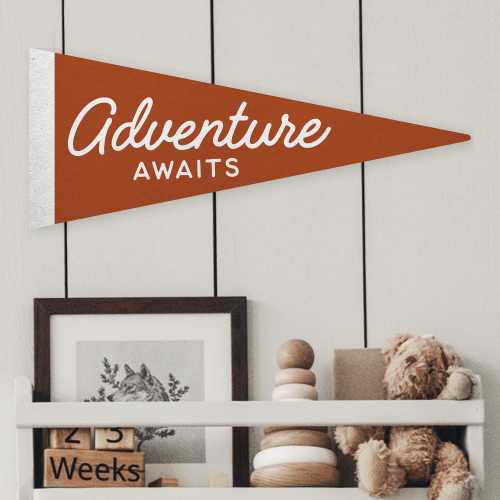 Adventure awaits pennant