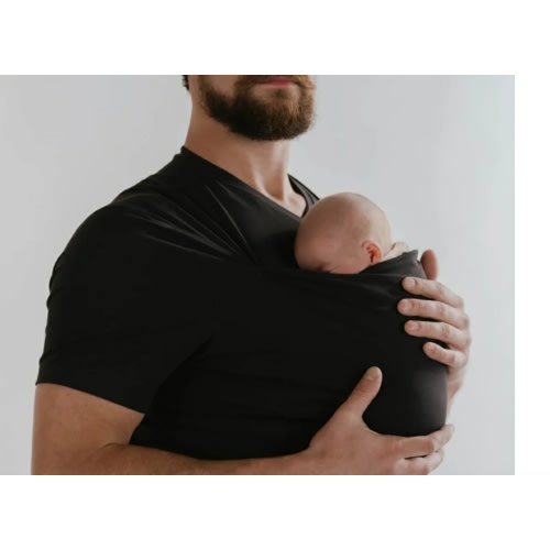 Lalabu Dad Shirt | Original Babywearing T-Shirt with Kangaroo Pouch | Baby Wrap Carrier for Newborns & Infants | Baby Wrap Carrier for Newborns | Essential for new Dads